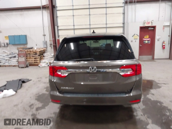 2018 Honda Odyssey EX с VIN 5FNRL6H58JB104451, выставлен на аукционе IAAI как лот 42467395 с пробегом 78 950 миль миль и . История ставок и продаж доступна на DreamBid. Изображение 16.