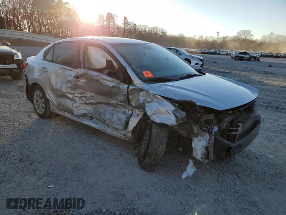 2020 Kia Rio LX with VIN 3KPA24AD2LE354038, listed as a Copart auction lot 42324825 with Not Provided miles and Salvage Title. Bid and sale history available at DreamBid. Image 4.