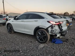 2024 Infiniti QX55 Luxe with VIN 3PCAJ5JR7RF113714, listed as a Copart auction lot 79325634 with 3,147 mi miles and Salvage Title. Bid and sale history available at DreamBid. Image 2.