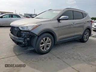 2013 Hyundai Santa Fe Sport z VIN 5XYZU3LBXDG121404, wystawiony jako Copart lot #57535525 z przebiegiem 177 053 mil mil oraz Szkoda całkowita • Salvage title. Historia ofert i sprzedaży dostępna na DreamBid. Obrazek 1.