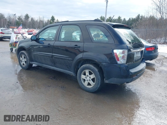 2007 Chevrolet Equinox LS with VIN 2CNDL23F776004161, listed as a IAAI auction lot 41854894 with 214,589 mi miles. Bid and sale history available at carsss.com. Image 3.