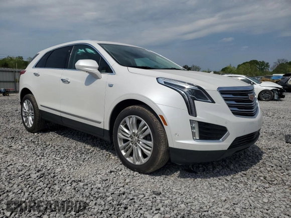2017 Cadillac XT5 Premium Luxury FWD with VIN 1GYKNCRS4HZ224356, listed as a Copart auction lot 52562215 with 72,876 mi miles and Salvage Title. Bid and sale history available at DreamBid. Image 4.