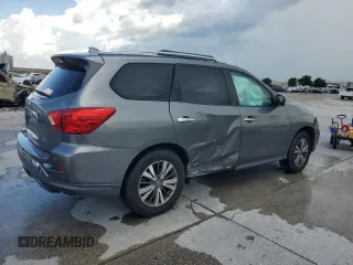2020 Nissan Pathfinder SL with VIN 5N1DR2CN1LC579380, listed as a Copart auction lot 63641125 with 68,933 mi miles and Salvage title. Bid and sale history available at DreamBid. Image 3.