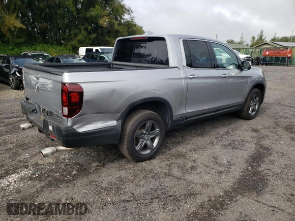 2022 Honda Ridgeline RTL-E z VIN 5FPYK3F70NB006044, wystawiony jako Copart lot #78291134 z przebiegiem 46 439 mil mil oraz Czysty tytuł • Clean title. Historia ofert i sprzedaży dostępna na DreamBid. Obrazek 3.