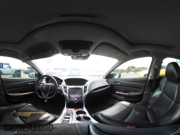 2015 Acura TLX V6 Tech with VIN 19UUB2F56FA015522, listed as a IAAI auction lot 42185190 with 116,965 mi miles. Bid and sale history available at carsss.com. Image 18.