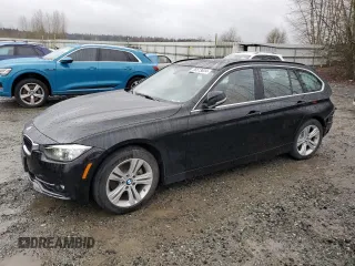2017 BMW 3 Series 328d xDrive with VIN WBA8J1C39HA018396, listed as a Copart auction lot 86573834 with 26,095 mi miles and Salvage title. Bid and sale history available at DreamBid. Image 1.
