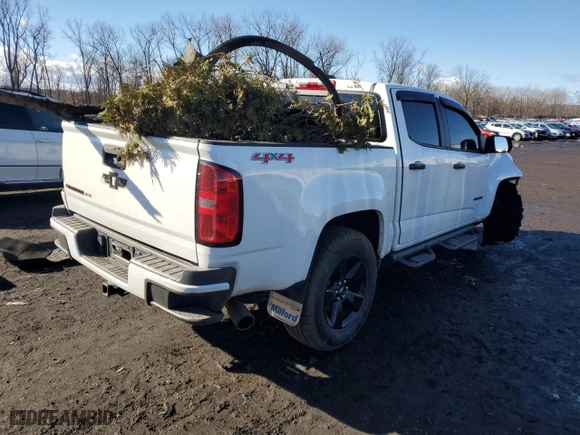2018 Chevrolet Colorado 4WD LT with VIN 1GCGTCEN2J1111575, listed as a Copart auction lot 47116155 with 63,935 mi miles and Salvage Title. Bid and sale history available at carsss.com. Image 3.