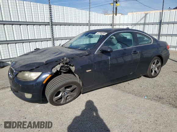 2007 BMW 3 Series 328xi with VIN WBAWC33557PD07501, listed as a Copart auction lot 42783295 with 139,389 mi miles and Salvage Title. Bid and sale history available at DreamBid. Image 1.