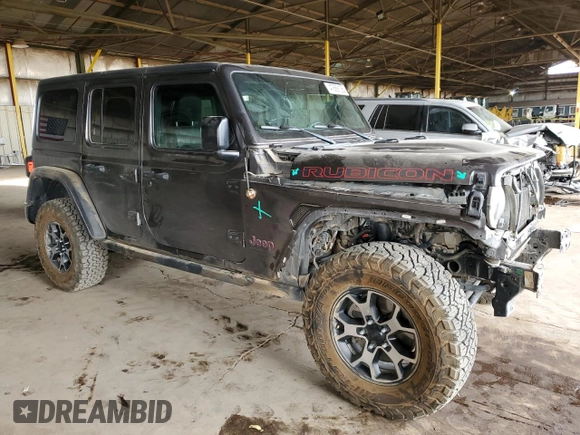 2019 Jeep Wrangler Unlimited Rubicon с VIN 1C4HJXFN1KW519098, выставлен на аукционе Copart как лот 47869125 с пробегом 113 109 миль миль и Списание • Salvage title. История ставок и продаж доступна на DreamBid. Изображение 4.