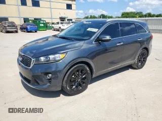 2020 Kia Sorento EX with VIN 5XYPH4A53LG671492, listed as a Copart auction lot 58464215 with 88,057 mi miles and Clean title. Bid and sale history available at DreamBid. Image 1.