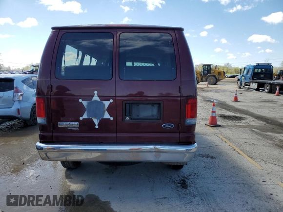 2007 Ford Econoline Passenger XL with VIN 1FBNE31L17DA19262, listed as a Copart auction lot 49344064 with 68,172 mi miles and Salvage Title. Bid and sale history available at carsss.com. Image 6.