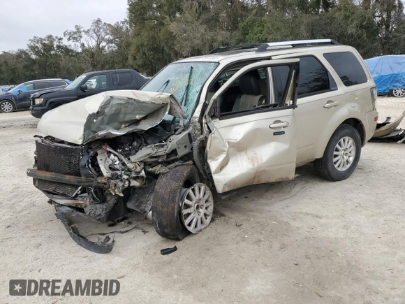 2011 Mercury Mariner Premier с VIN 4M2CN8H74BKJ04765, выставлен на аукционе Copart как лот 45813985 с пробегом Не указан миль и Списание • Salvage title. История ставок и продаж доступна на DreamBid. Изображение 1.