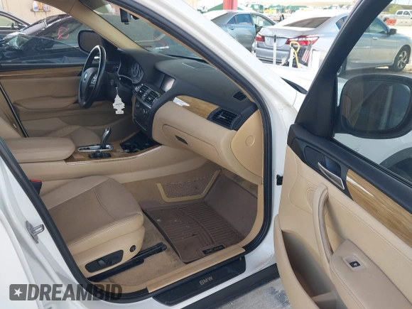 2014 BMW X3 xDrive28i with VIN 5UXWX9C57E0D26565, listed as a IAAI auction lot 42173843 with 110,266 mi miles and . Bid and sale history available at DreamBid. Image 5.