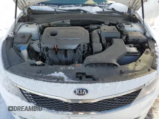 2018 Kia Optima LX with VIN 5XXGT4L37JG262164, listed as a Copart auction lot 87644405 with 221,702 mi miles and Salvage Title. Bid and sale history available at carsss.com. Image 12.