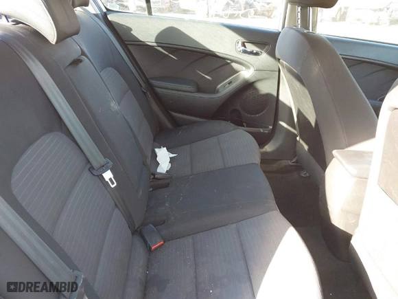 2016 Kia Forte LX with VIN KNAFX4A6XG5441502, listed as a IAAI auction lot 41669045 with 130,911 mi miles. Bid and sale history available at carsss.com. Image 8.