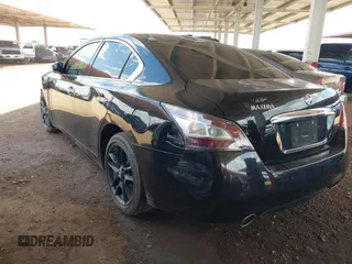 2014 Nissan Maxima S with VIN 1N4AA5AP9EC452289, listed as a IAAI auction lot 42422600 with 118,368 mi miles and . Bid and sale history available at DreamBid. Image 3.
