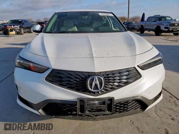 2025 Acura Integra with VIN 19UDE4H22SA001665, listed as a Copart auction lot 46702875 with 6,408 mi miles and Salvage Title. Bid and sale history available at DreamBid. Image 5.