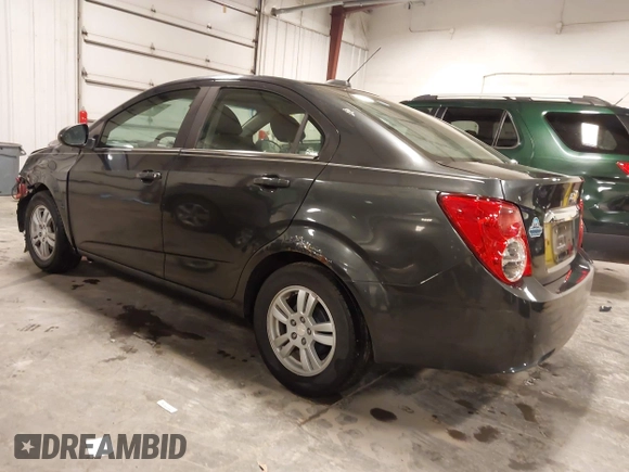 2015 Chevrolet Sonic LT with VIN 1G1JC5SH4F4163515, listed as a IAAI auction lot 41962147 with 133,104 mi miles and . Bid and sale history available at DreamBid. Image 3.