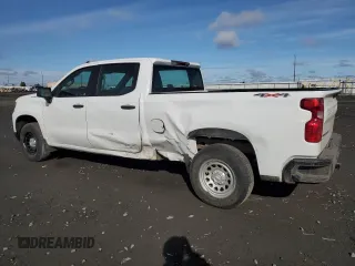 2024 Chevrolet Silverado 1500 with VIN 3GCPDAEK1RG258345, listed as a Copart auction lot 47882665 with 17,770 mi miles and Salvage Title. Bid and sale history available at DreamBid. Image 2.