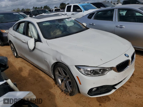 2016 BMW 4 Series 428i with VIN WBA4A9C57GG507390, listed as a Copart auction lot 48722915 with Not Provided miles and Salvage Title. Bid and sale history available at DreamBid. Image 4.