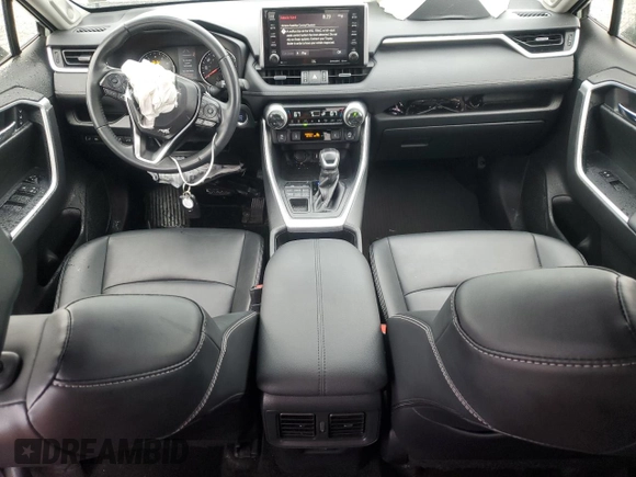 2021 Toyota RAV4 XLE Premium with VIN JTMA1RFV0MD074834, listed as a Copart auction lot 58466965 with 71,623 mi miles and Salvage title. Bid and sale history available at DreamBid. Image 8.