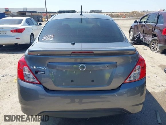 2018 Nissan Versa Sedan SV with VIN 3N1CN7AP1JL800185, listed as a IAAI auction lot 41997116 with 80,257 mi miles. Bid and sale history available at carsss.com. Image 16.