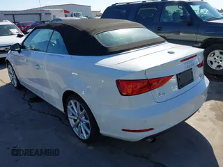 2016 Audi A3 2.0T Premium with VIN WAU78LFF9G1111894, listed as a IAAI auction lot 41758414 with 80,600 mi miles. Bid and sale history available at carsss.com. Image 3.