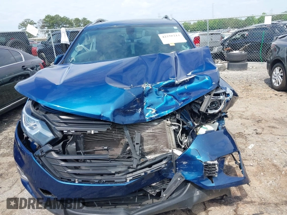 2019 Chevrolet Equinox LT z VIN 3GNAXUEV4KL149570, wystawiony jako IAAI lot #42250214 z przebiegiem 79 743 mil mil oraz . Historia ofert i sprzedaży dostępna na DreamBid. Obrazek 12.