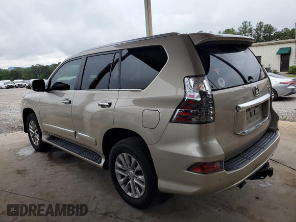 2016 Lexus GX 460 z VIN JTJBM7FX4G5134014, wystawiony jako Copart lot #55976255 z przebiegiem 127 691 mil mil oraz Szkoda całkowita • Salvage title. Historia ofert i sprzedaży dostępna na DreamBid. Obrazek 2.