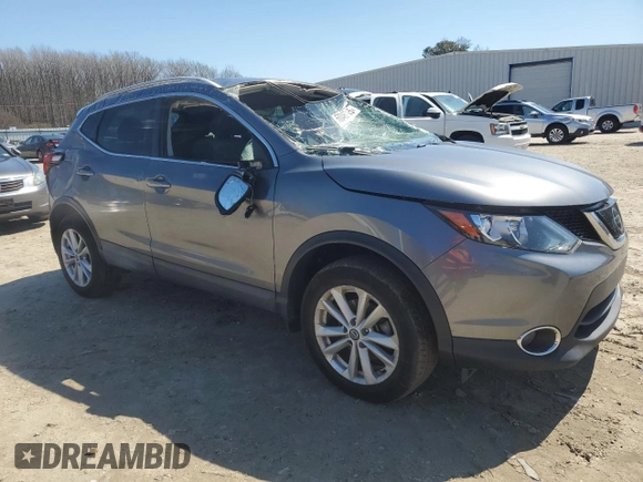 2019 Nissan Rogue Sport S with VIN JN1BJ1CP0KW243797, listed as a Copart auction lot 50046215 with 46,142 mi miles and Salvage Title. Bid and sale history available at carsss.com. Image 4.