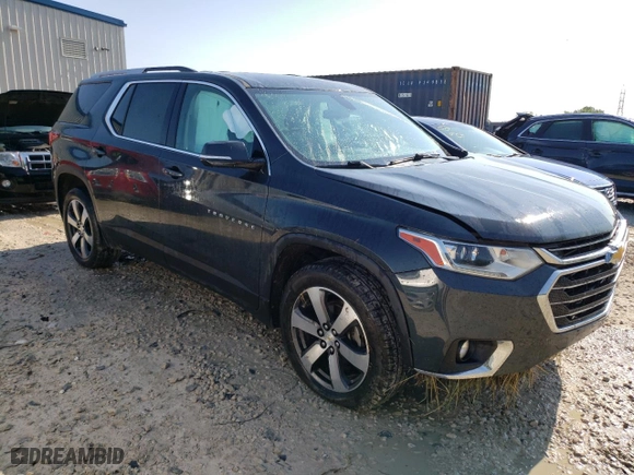 2018 Chevrolet Traverse LT Leather with VIN 1GNERHKW3JJ129056, listed as a Copart auction lot 63459524 with 131,280 mi miles and Salvage Title. Bid and sale history available at carsss.com. Image 4.