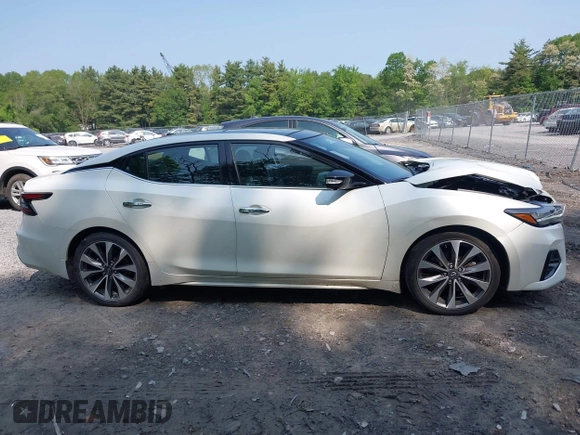 2023 Nissan Maxima Platinum with VIN 1N4AA6FV5PC505862, listed as a IAAI auction lot 42418625 with 10,485 mi miles and . Bid and sale history available at DreamBid. Image 13.