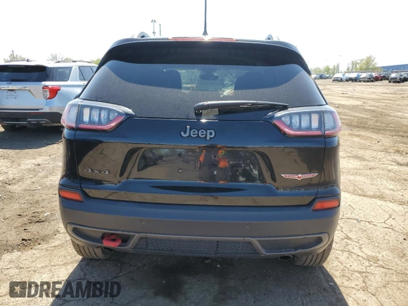 2019 Jeep Cherokee Trailhawk с VIN 1C4PJMBX8KD363445, выставлен на аукционе Copart как лот 56057015 с пробегом 86 188 миль миль и Чистый • Clean title. История ставок и продаж доступна на DreamBid. Изображение 6.