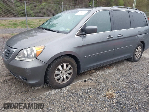 2009 Honda Odyssey EX-L with VIN 5FNRL38709B413309, listed as a IAAI auction lot 41923350 with 252,482 mi miles. Bid and sale history available at carsss.com. Image 20.