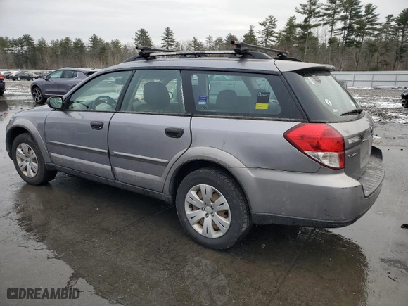 2008 Subaru Outback (Natl) with VIN 4S4BP60C587355567, listed as a Copart auction lot 83882454 with 214,226 mi miles and Salvage Title. Bid and sale history available at carsss.com. Image 2.