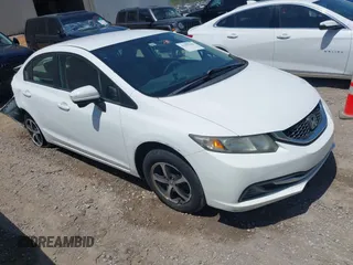 2015 Honda Civic SE z VIN 19XFB2F7XFE087832, wystawiony jako IAAI lot #41982386 z przebiegiem 187 201 mil mil oraz . Historia ofert i sprzedaży dostępna na DreamBid. Obrazek 1.