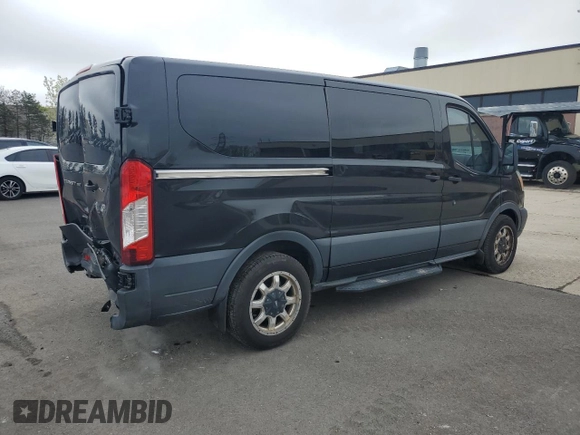 2015 Ford Transit Passenger XL with VIN 1FMZK1YG6FKA05480, listed as a Copart auction lot 55857055 with 218,510 mi miles and Clean title. Bid and sale history available at DreamBid. Image 3.