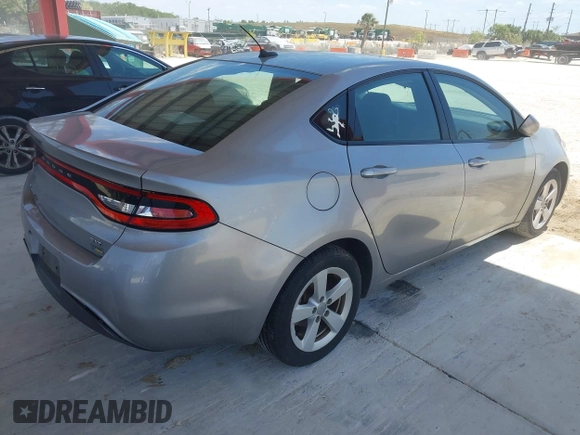 2016 Dodge Dart SXT with VIN 1C3CDFBA6GD591310, listed as a IAAI auction lot 42070787 with 152,549 mi miles and . Bid and sale history available at carsss.com. Image 4.