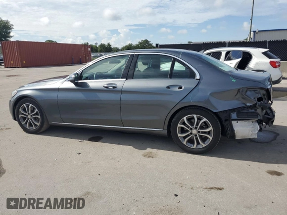 2017 Mercedes-Benz C 300 с VIN 55SWF4JB6HU192116, выставлен на аукционе Copart как лот 63013535 с пробегом 52 461 миль миль и Списание • Salvage title. История ставок и продаж доступна на DreamBid. Изображение 2.