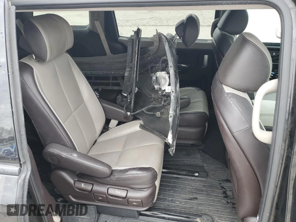 2018 Kia Sedona SX-L with VIN KNDME5C12J6380736, listed as a Copart auction lot 45411495 with 115,326 mi miles and Salvage Title. Bid and sale history available at carsss.com. Image 11.