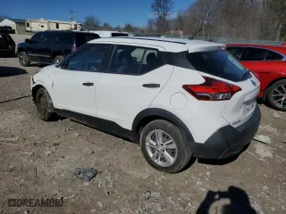 2020 Nissan Kicks S with VIN 3N1CP5BV0LL493025, listed as a Copart auction lot 45129005 with 65,304 mi miles and Salvage Title. Bid and sale history available at carsss.com. Image 2.