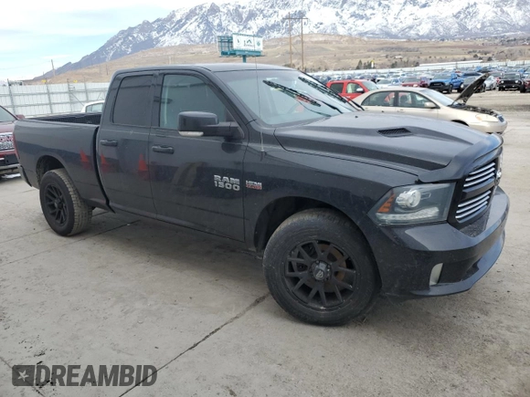 2014 Ram 1500 Sport z VIN 1C6RR7HT3ES337169, wystawiony jako Copart lot #46523165 z przebiegiem 137 450 mil mil oraz Szkoda całkowita • Salvage title. Historia ofert i sprzedaży dostępna na DreamBid. Obrazek 4.