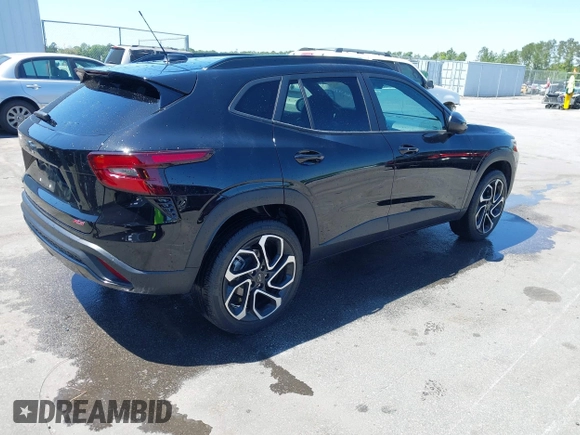 2024 Chevrolet Trax 2RS with VIN KL77LJE25RC062976, listed as a IAAI auction lot 42044505 with 21,306 mi miles and . Bid and sale history available at DreamBid. Image 4.