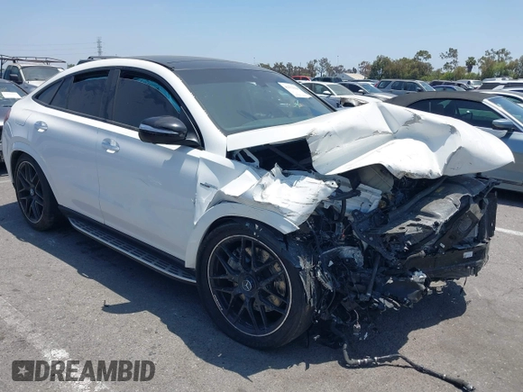 2023 Mercedes-Benz GLE 53 AMG with VIN 4JGFD6BB4PA959059, listed as a IAAI auction lot 42353629 with 20,927 mi miles and . Bid and sale history available at DreamBid. Image 1.