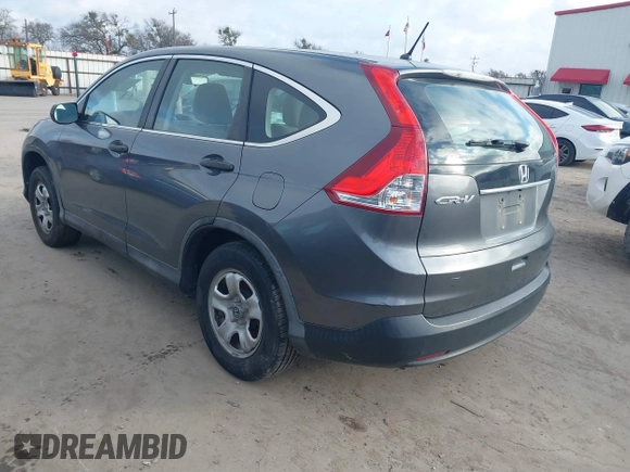 2013 Honda CR-V LX with VIN 3CZRM3H38DG708259, listed as a IAAI auction lot 41654647 with 141,855 mi miles. Bid and sale history available at carsss.com. Image 3.