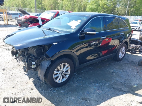 2019 Kia Sorento L with VIN 5XYPG4A38KG574269, listed as a IAAI auction lot 42003610 with 129,896 mi miles and . Bid and sale history available at DreamBid. Image 18.