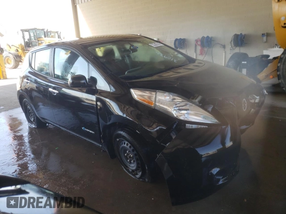 2016 Nissan LEAF S with VIN 1N4AZ0CP3GC310936, listed as a Copart auction lot 44474673 with 47,295 mi miles. Bid and sale history available at carsss.com. Image 4.