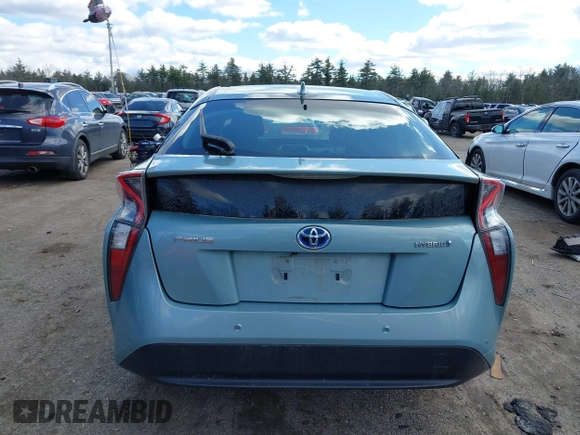 2018 Toyota Prius Two with VIN JTDKBRFU7J3590988, listed as a IAAI auction lot 41876636 with 72,851 mi miles. Bid and sale history available at carsss.com. Image 16.