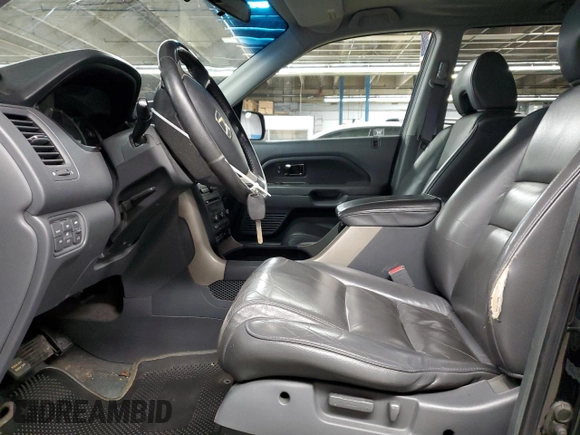 2006 Honda Pilot EX-L with VIN 2HKYF18766H539257, listed as a Copart auction lot 49101135 with 123,968 mi miles and Clean Title. Bid and sale history available at DreamBid. Image 7.