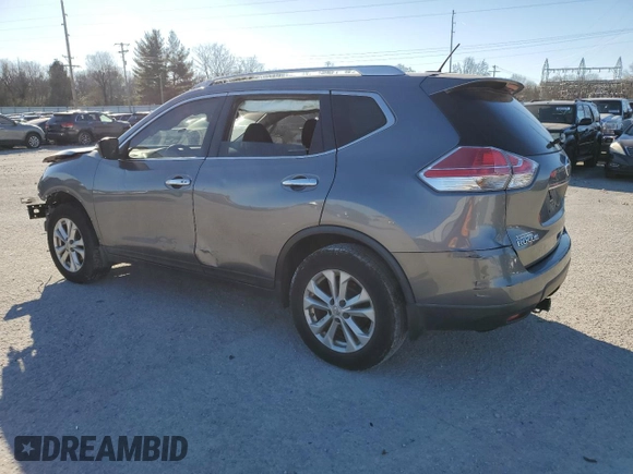 2016 Nissan Rogue SV with VIN KNMAT2MV8GP608413, listed as a Copart auction lot 83377454 with 137,260 mi miles and Non Repairable. Bid and sale history available at carsss.com. Image 2.